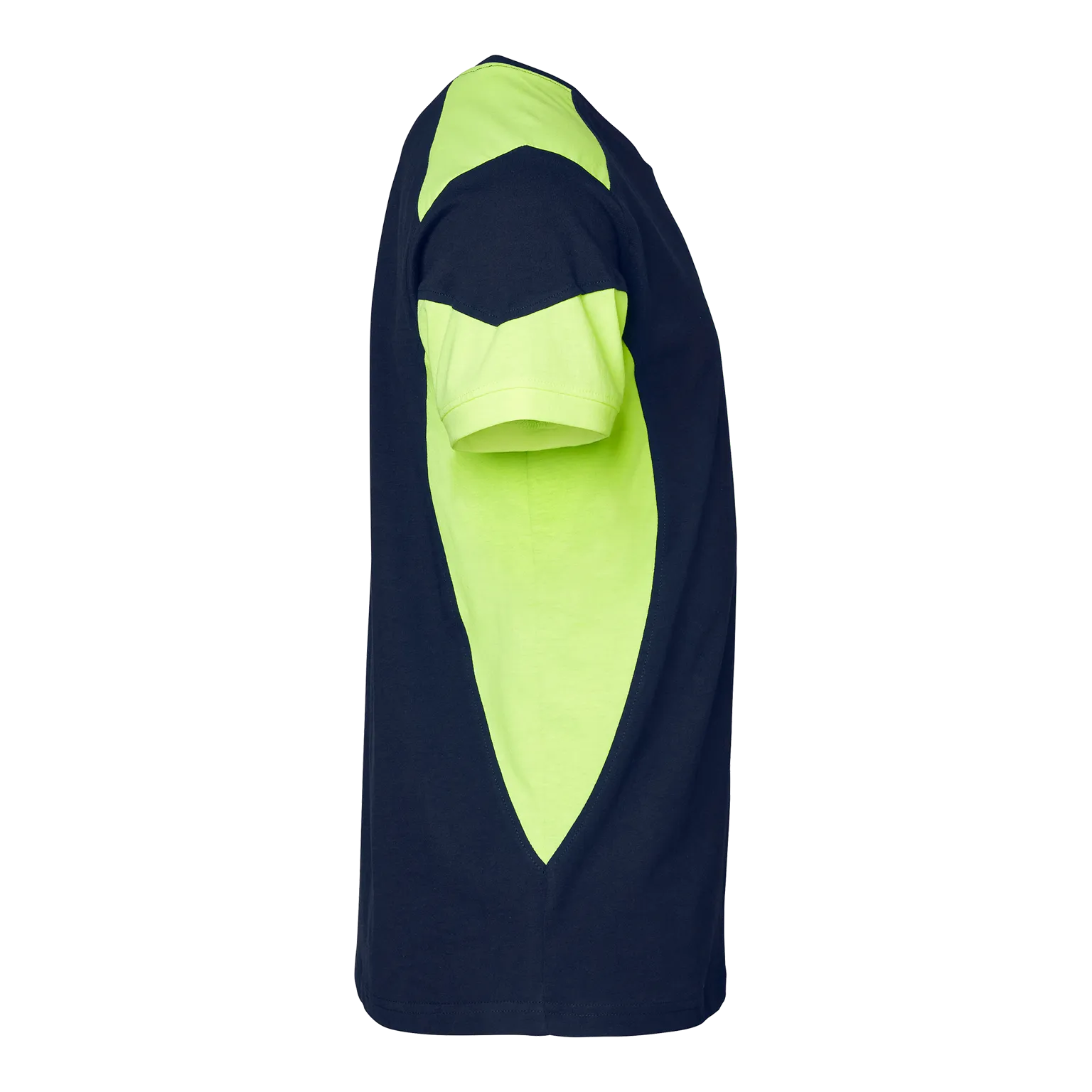 Marinblå/Varselgul