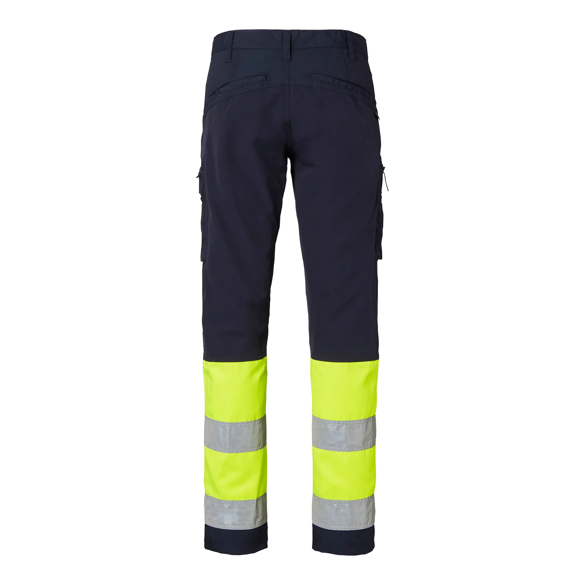 Marinblå/Varselgul