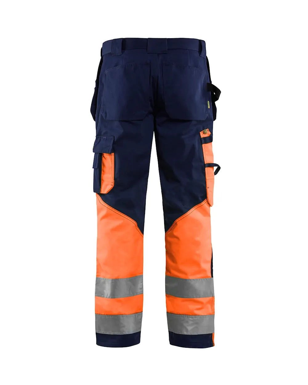 Marinblå/Varselorange