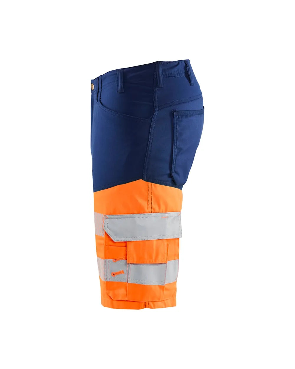 Marinblå/Varselorange