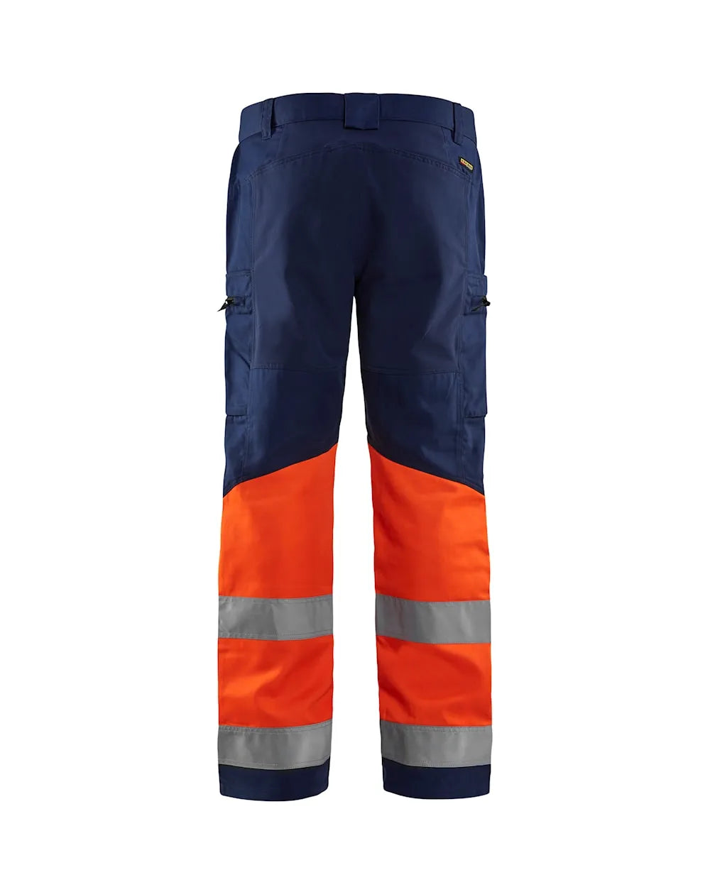 Marinblå/Varselorange