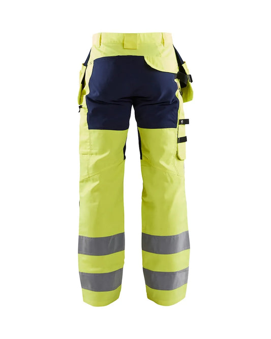 Varselgul/Marinblå