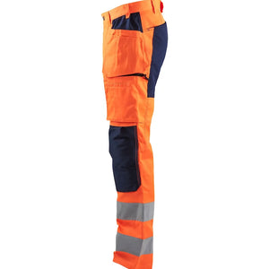 Varselorange/Marinblå