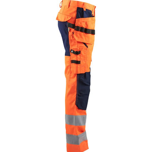 Varselorange/Marinblå