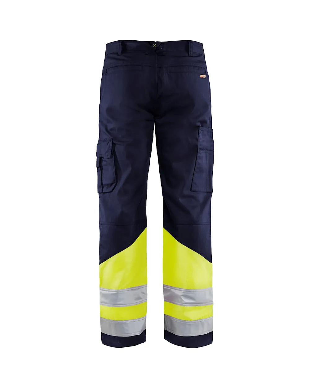 Marinblå/Varselgul
