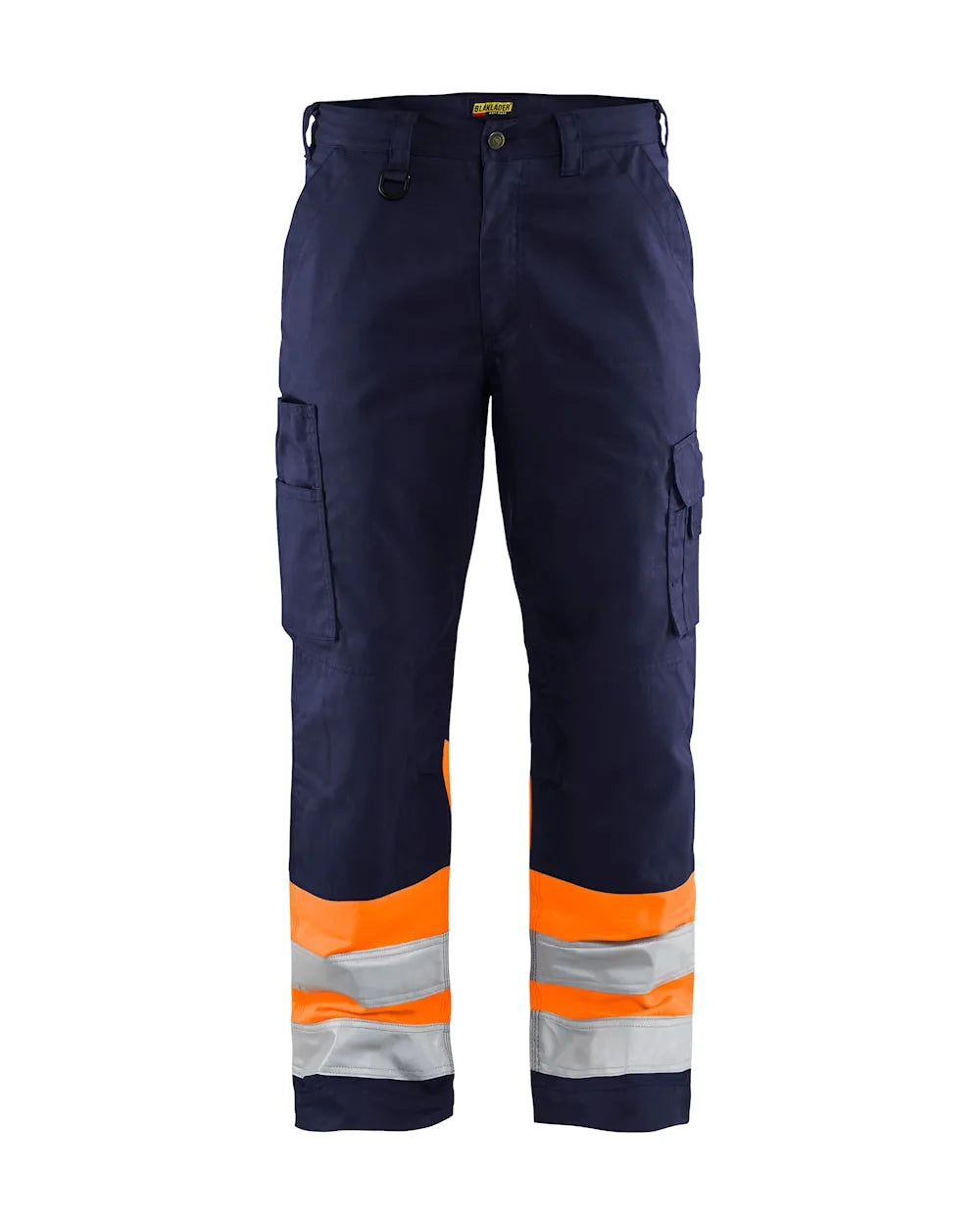 Marinblå/Varselorange