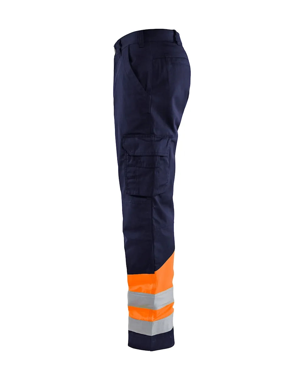 Marinblå/Varselorange