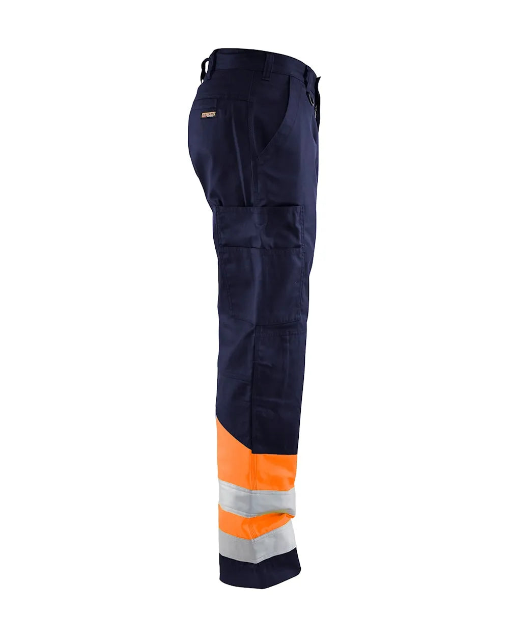 Marinblå/Varselorange