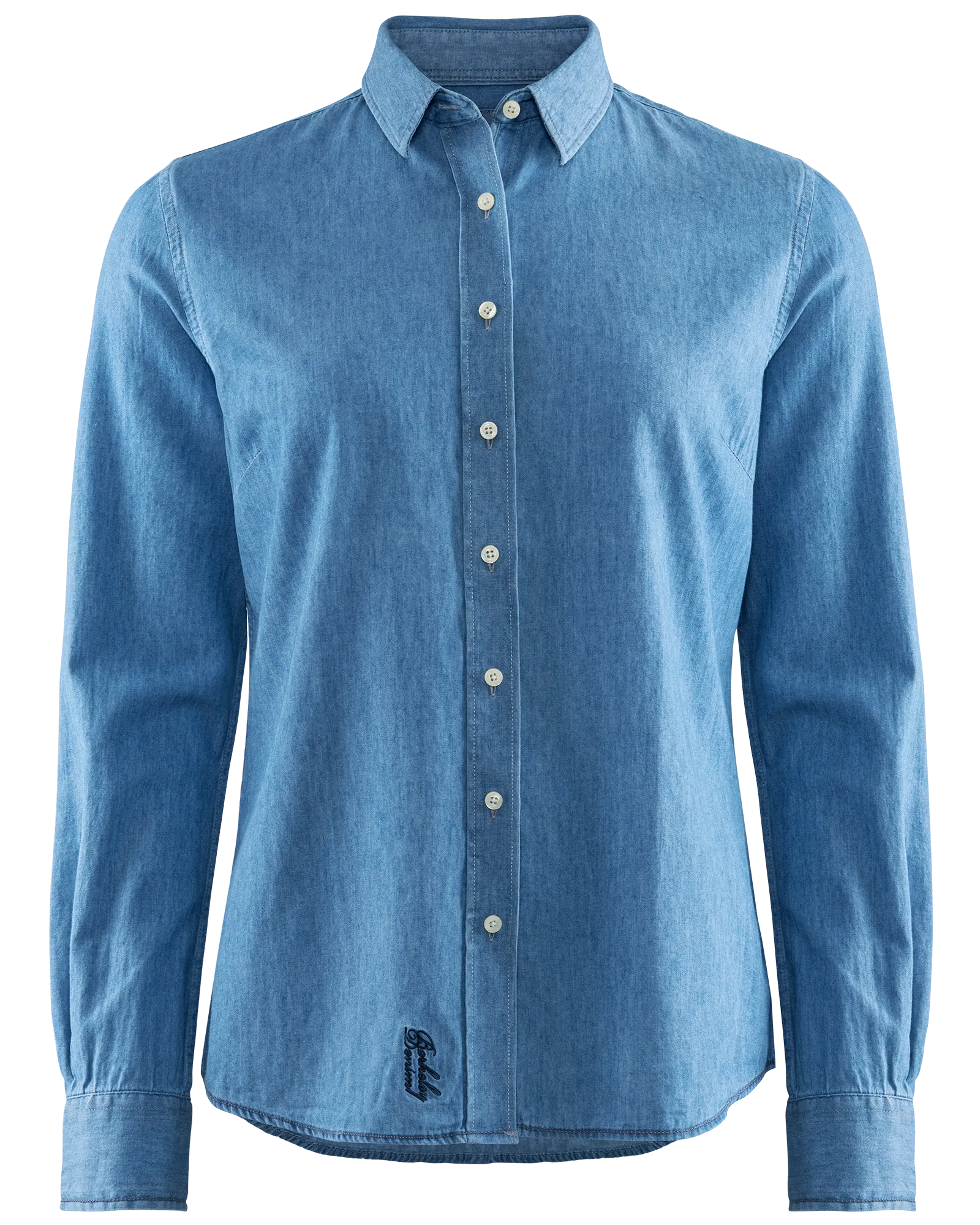 Jeansblå