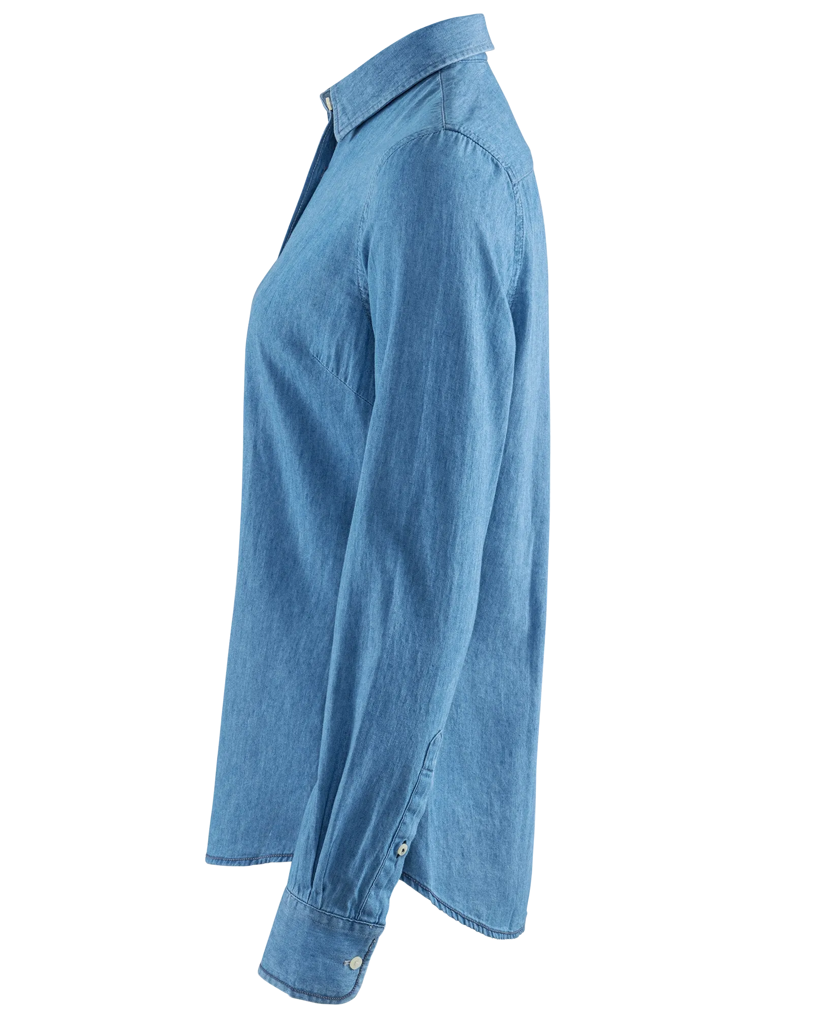 Jeansblå