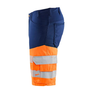 Marinblå/Varselorange