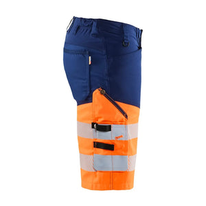 Marinblå/Varselorange
