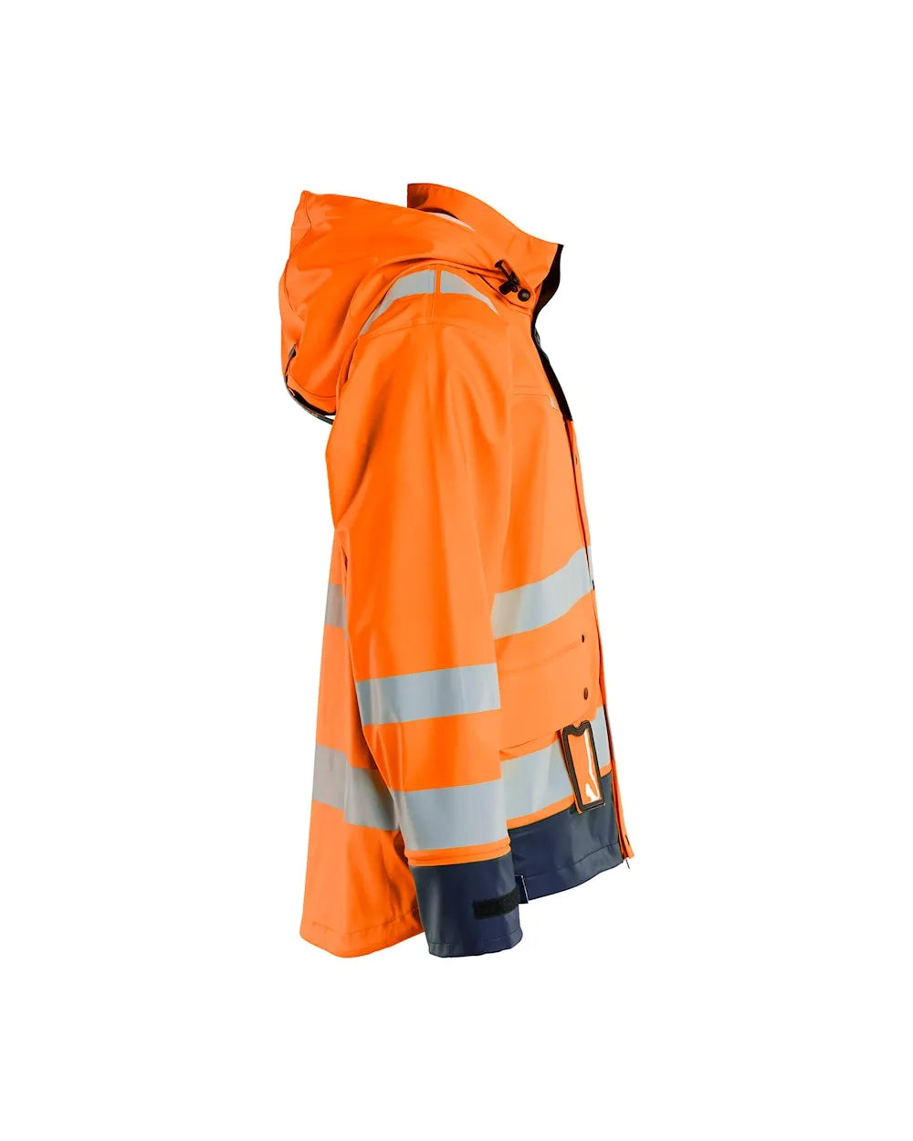 Varselorange/Marinblå