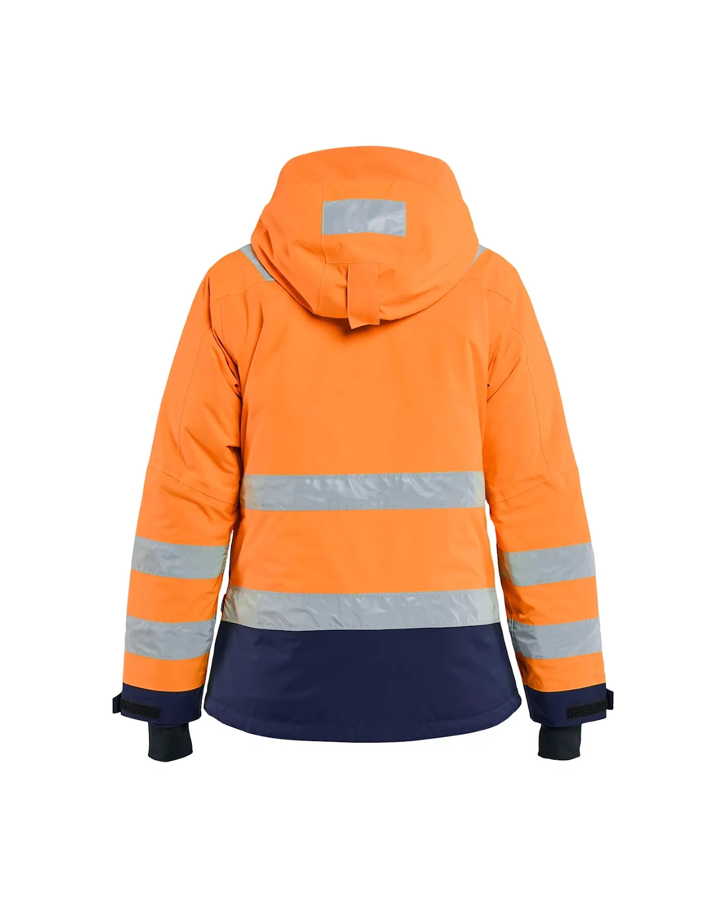 Varselorange/Marinblå