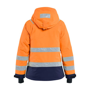 Varselorange/Marinblå