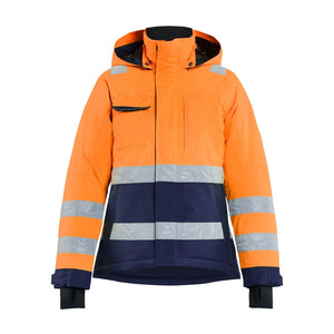 Varselorange/Marinblå