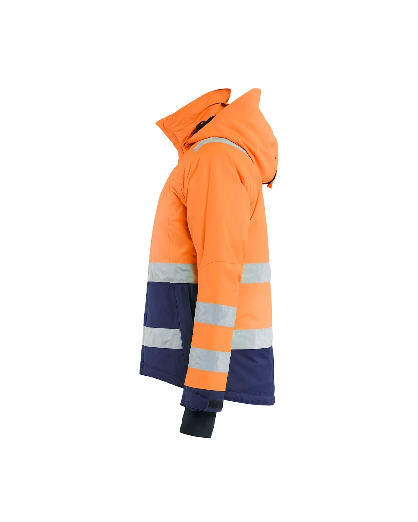 Varselorange/Marinblå