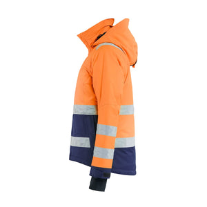 Varselorange/Marinblå