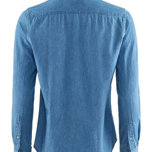 Jeansblå