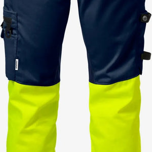 Varselgul/Marinblå