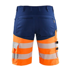 Marinblå/Varselorange