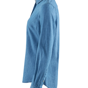 Jeansblå