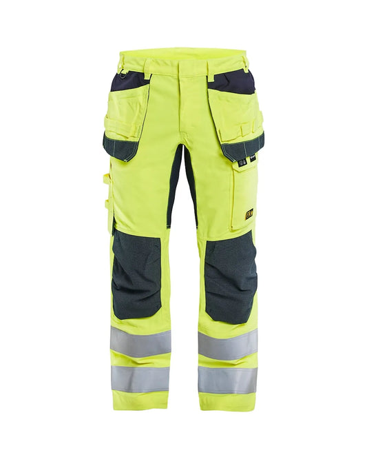 Varselgul/Marinblå
