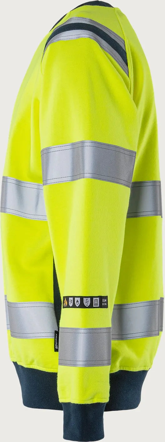 Varselgul/Marinblå
